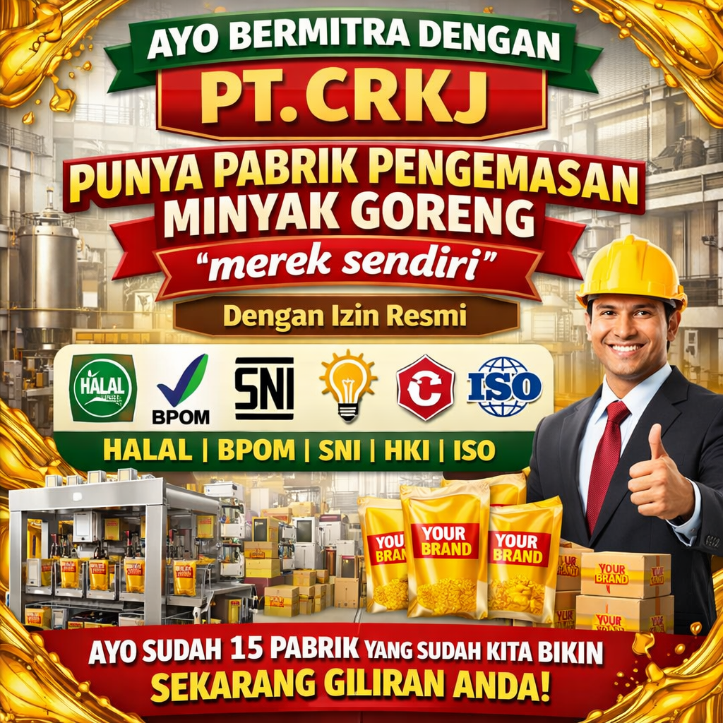 Giliran anda jadi bos minyak goreng ❤️❤️❤️